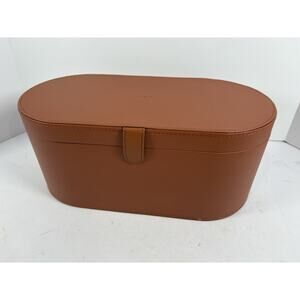 Dyson Airwrap Storage Case Large Tan Travel Carrying Container Styler CASE ONLY